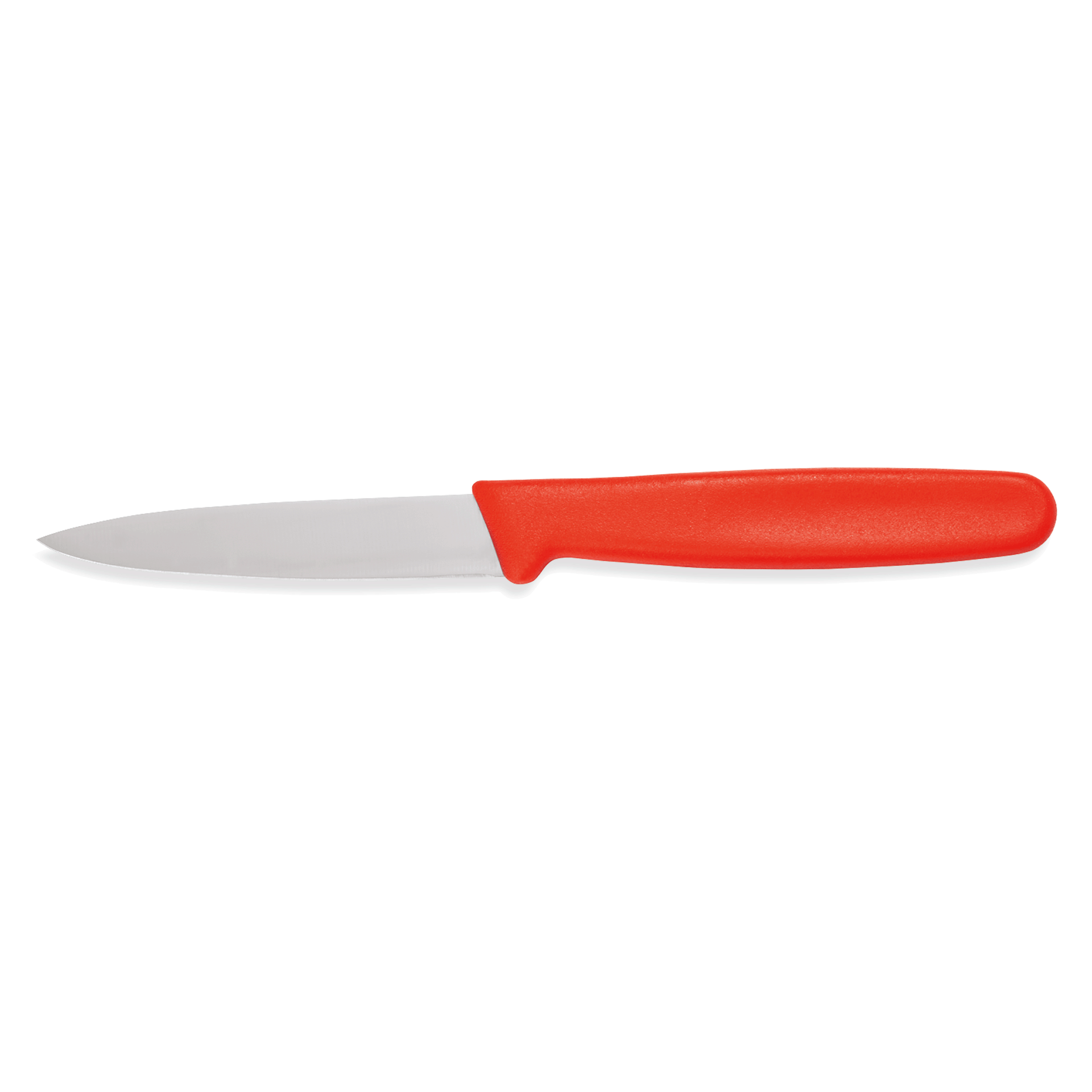 WAS Germany 1x Schälmesser HACCP KNIFE, 17,5 cm, rot, Edelstahl, Kunststoff  (6903081)