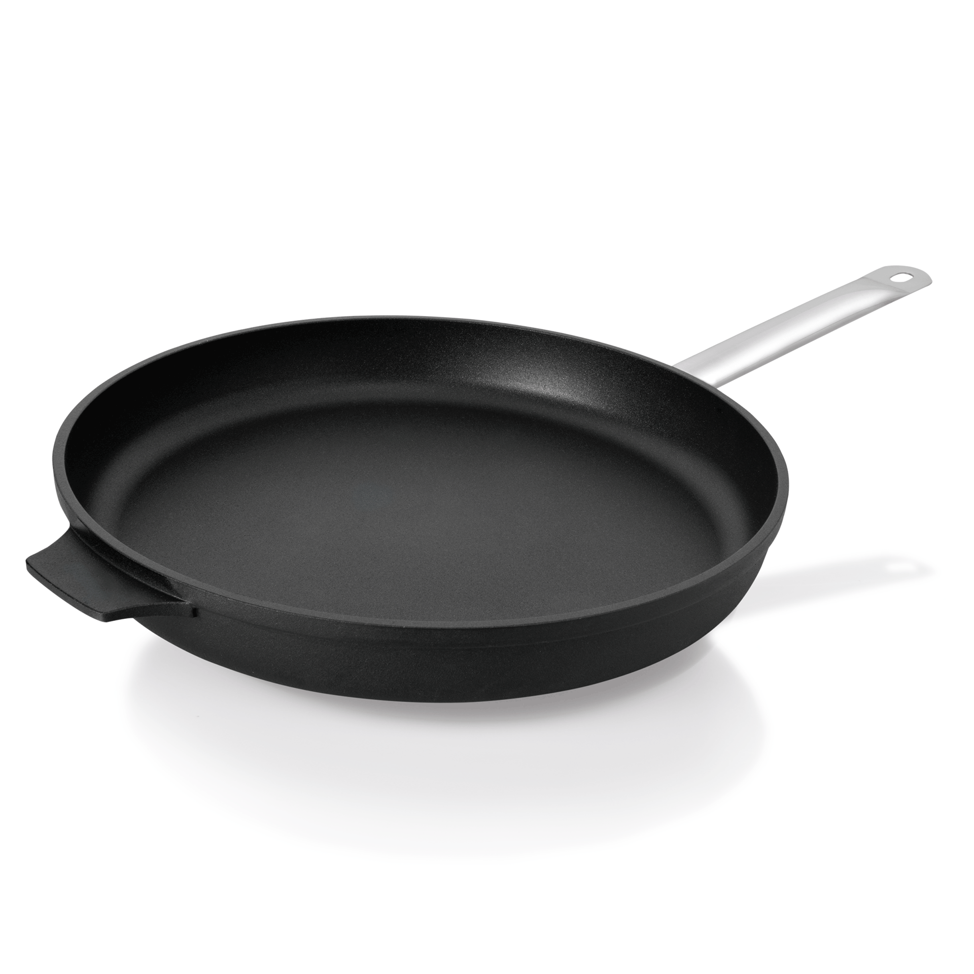 WAS Germany 1x Pfanne mit Antihaftbeschichtung, Ø 36 cm, Aluminium, Edelstahl  (695360)