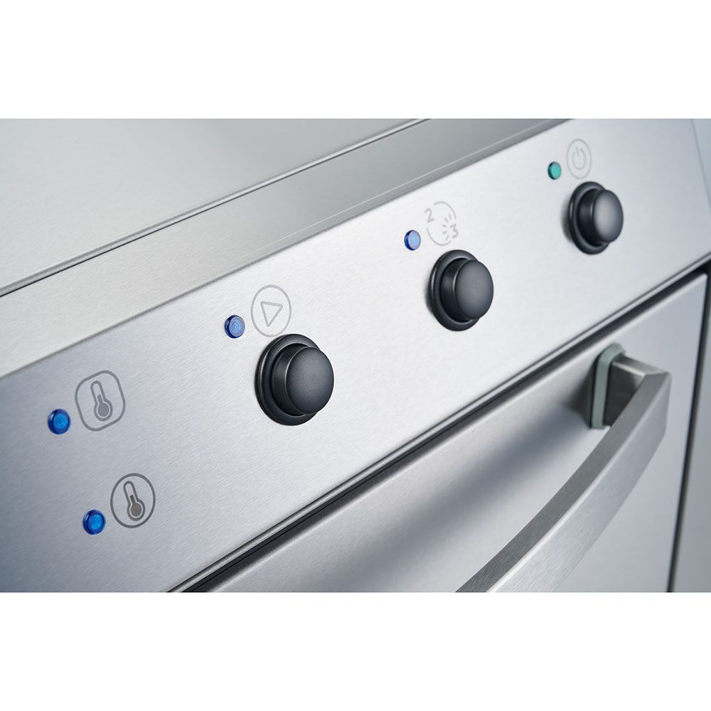Stalgast Geschirrspülmaschine Aqua A3, Klarspülmitteldosierpumpe, Multiphase 230V/400V, 3,9/4,9 kW, 565x680x835mm