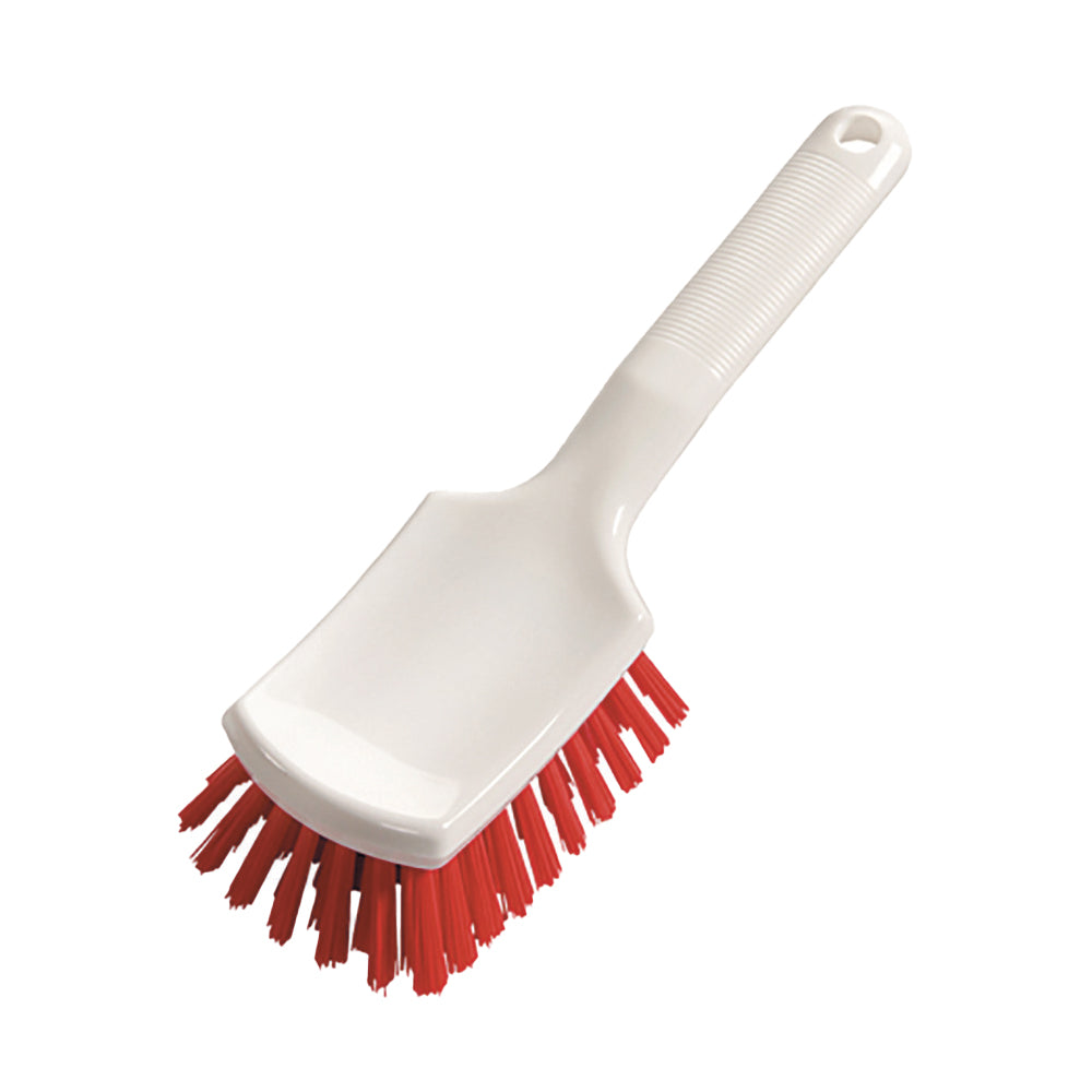 Diversey 2x Stielbürste (kurzer Griff), Rot, 260x72x35mm