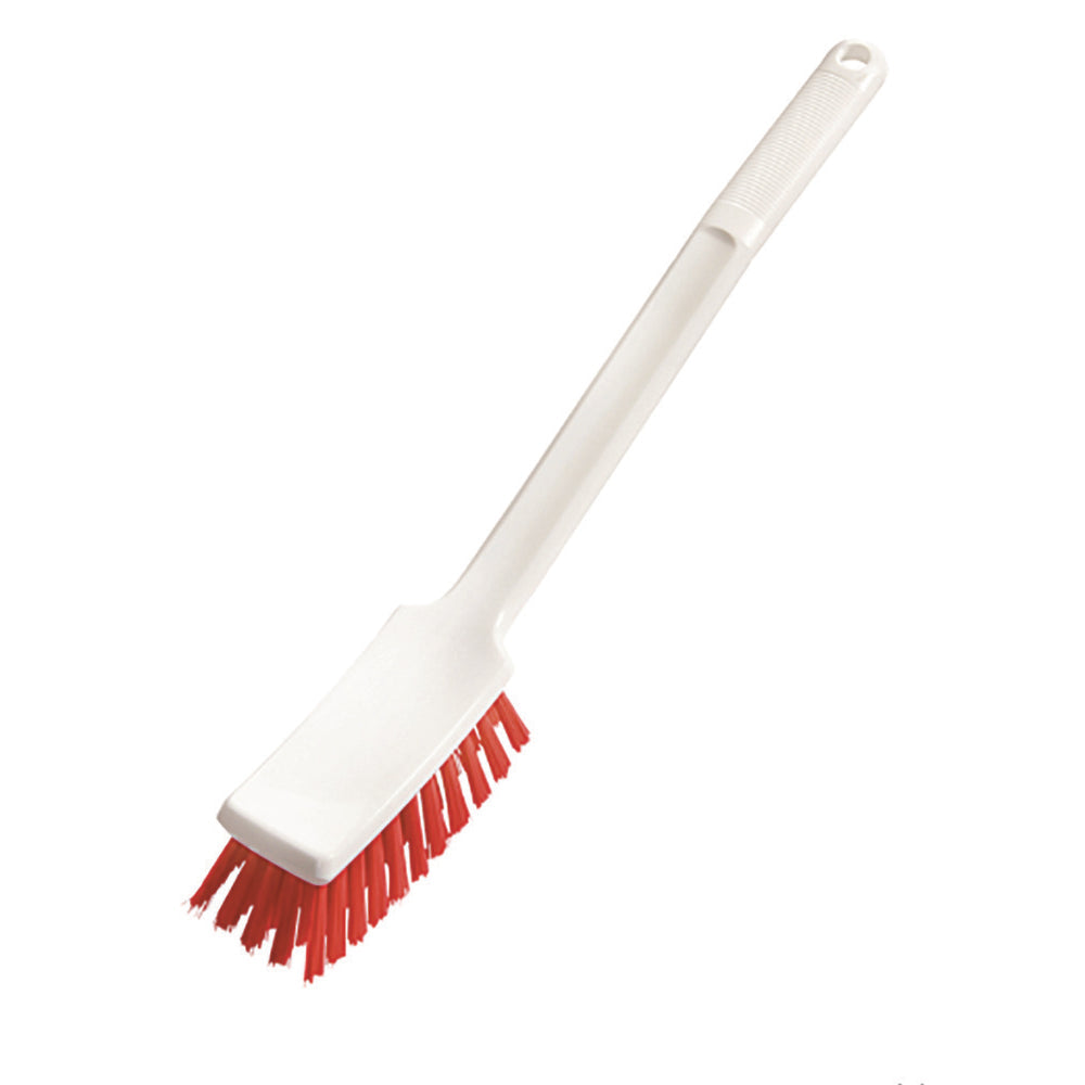 Diversey 2x Stielbürste (langer Griff), Rot, 400x48x35mm