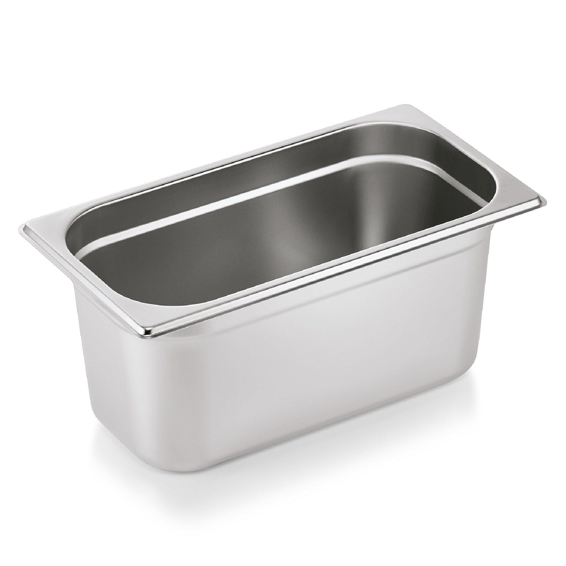 WAS Germany 6x GN Behälter (GN1/3), Chromnickelstahl, Serie: ESSENTIALS, Inhalt: 5,7L, Höhe: 15cm (7513150)
