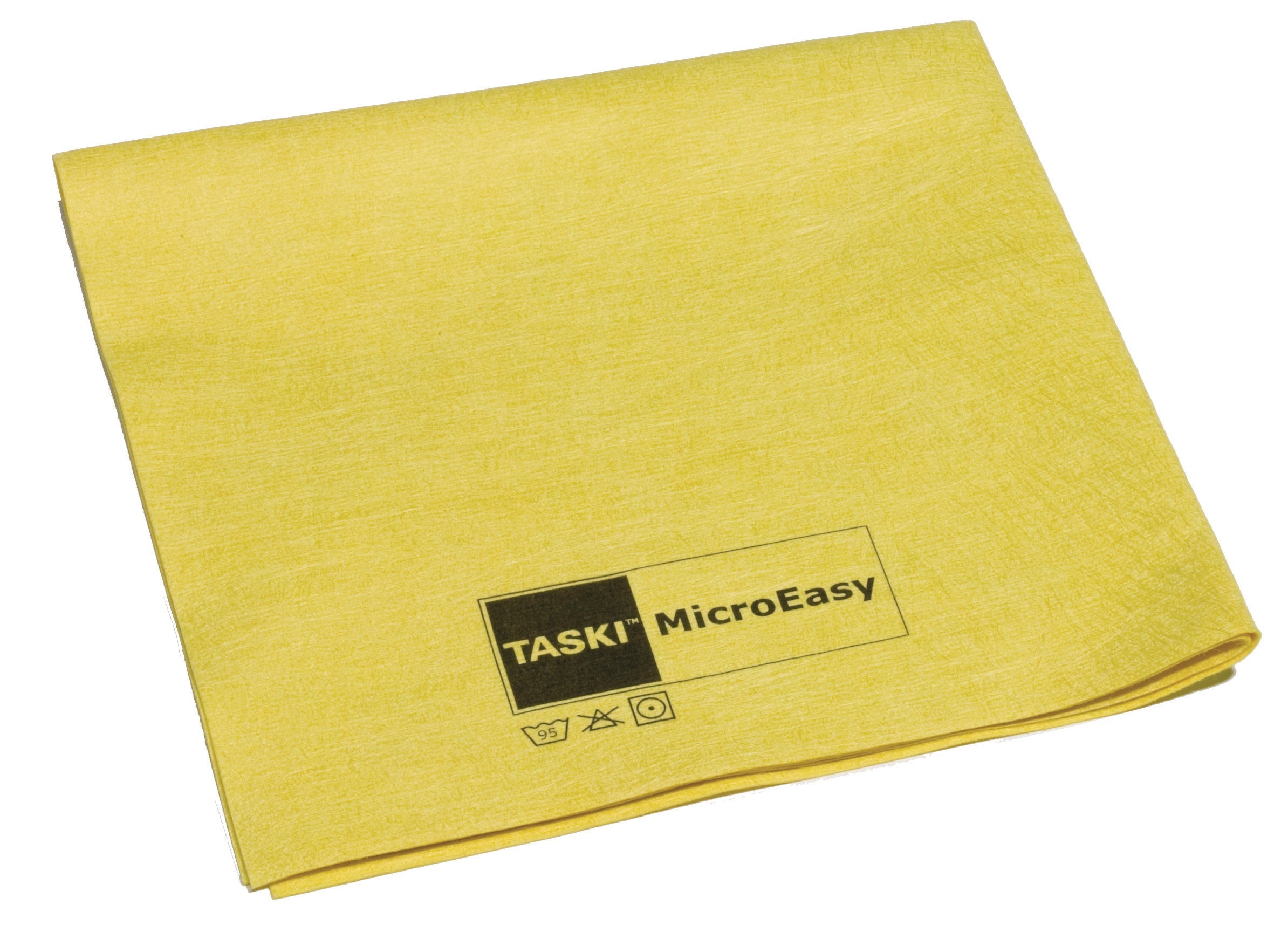 5x TASKI Microfasertuch "MicroEasy", Mikrofaservliesstoff, Gelb, 37x38cm