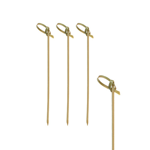Papstar 15x 40 Fingerfood - Picker "pure" 10 cm "Knoten"