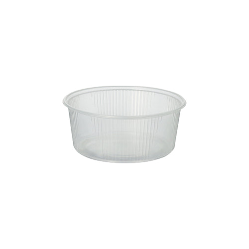 Papstar 10x 100 Verpackungsbecher, PP rund 200 ml Ø 10,1 cm · 4,3 cm transparent