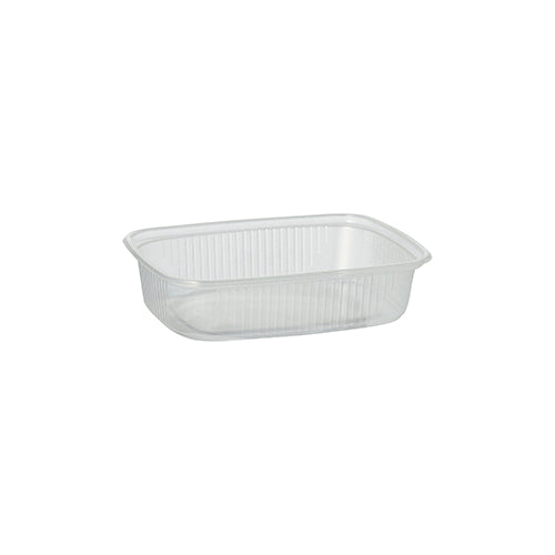 Papstar 1000 Verpackungsbecher, PP, Transparent, Eckig, Inhalt: 125ml, 2,8x8,1x10,8cm