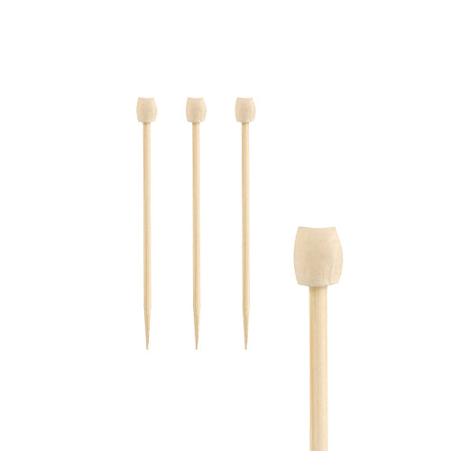 Papstar 10x 100 Fingerfood - Picker 7 cm "Drum"
