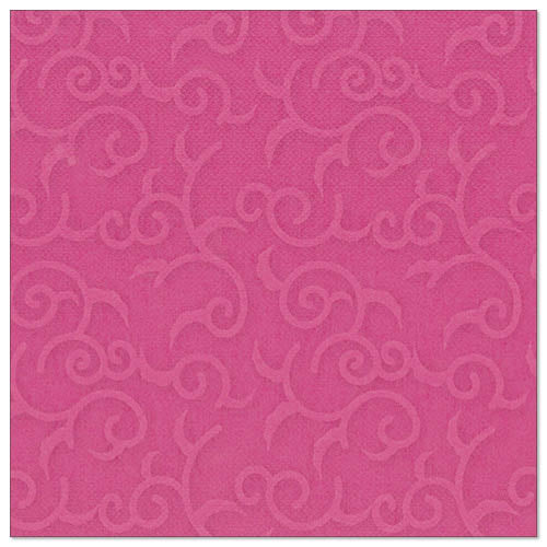 Papstar 250 Servietten "ROYAL Collection" 1/4-Falz 40 cm x 40 cm fuchsia "Casali"