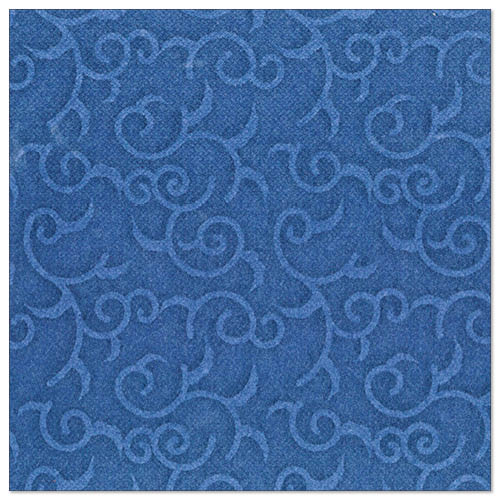 Papstar 250 Servietten "ROYAL Collection" 1/4-Falz 40 cm x 40 cm dunkelblau "Casali"
