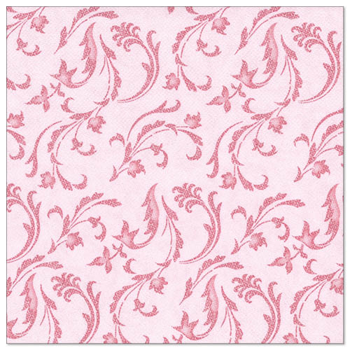 Papstar 250 Servietten "ROYAL Collection" 1/4-Falz 40 cm x 40 cm fuchsia "Damascato"