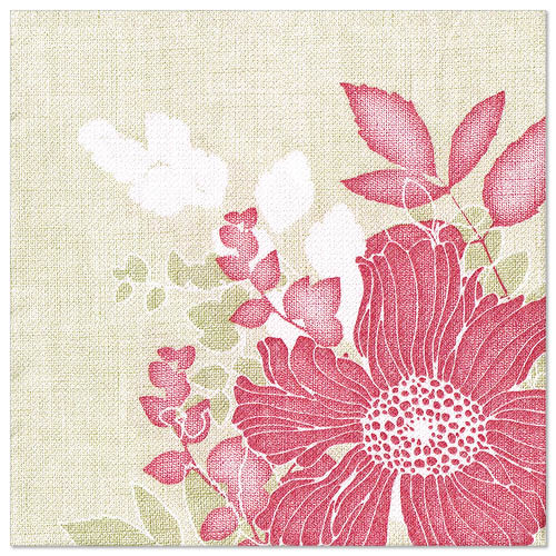 Papstar 250 Servietten "ROYAL Collection" 1/4-Falz 40 cm x 40 cm fuchsia "Annabel"