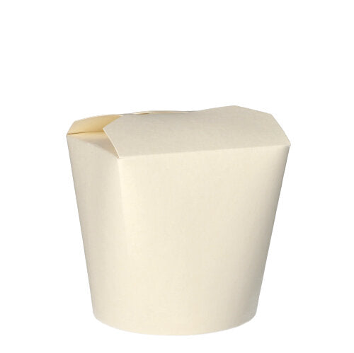 Papstar 10x 50 Pastaboxen, Pappe 750 ml 10 cm x 10 cm x 8,5 cm weiss
