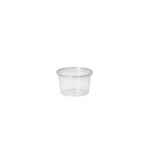 Papstar 20x 50 Portionsbecher, PP rund 30 ml Ø 4,6 cm · 2,8 cm transparent