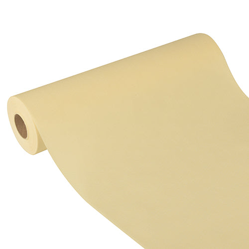 Papstar 4x Tischläufer, stoffähnlich, Vlies "soft selection plus" 24 m x 40 cm champagner