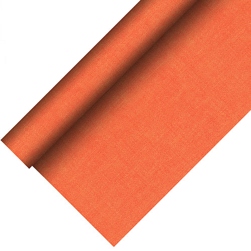 Papstar 2x Tischdecke, stoffähnlich, PV-Tissue "ROYAL Collection Plus" 20 m x 1,18 m nektarine