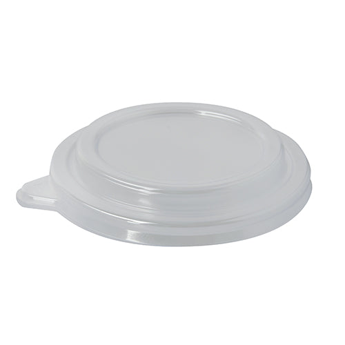 Papstar 12x 50 Deckel für Salatschalen, PS "To Go" Ø 12,5 cm · 2,1 cm klar