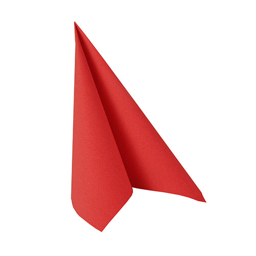 Papstar 300 Servietten "ROYAL Collection" 1/4-Falz 25 cm x 25 cm rot