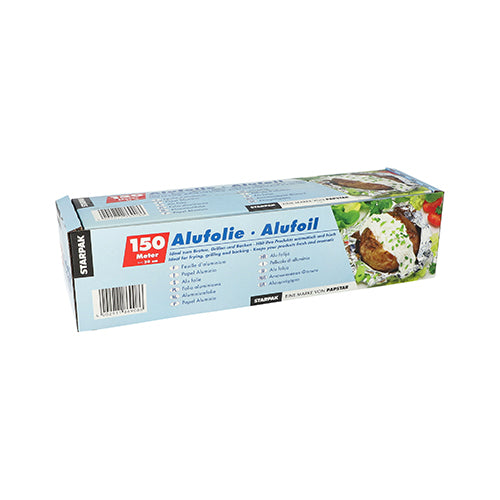Papstar 6x Alufolie 150 m x 30 cm in Faltschachtel