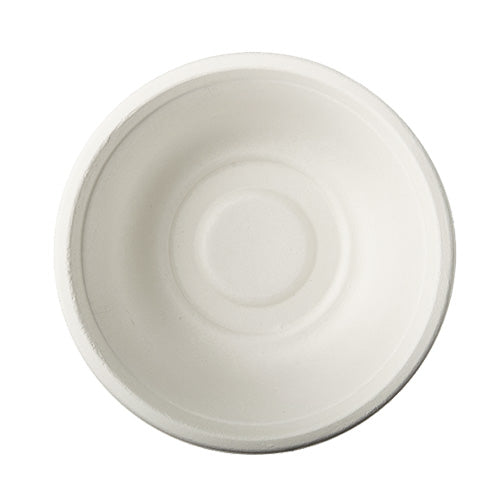 Papstar 100 Schalen, Zuckerrohr "pure" 500 ml Ø 15,5 cm · 5,4 cm weiss