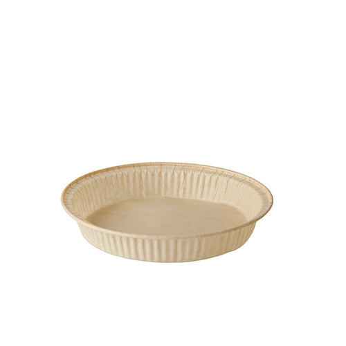 Papstar 6x 50 Backformen "pure" 220 ml Ø 13,8 cm · 2,1 cm braun