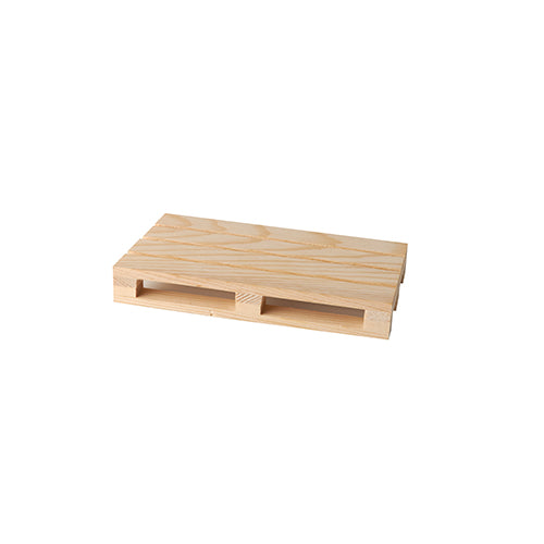 Papstar 30 Trays für Fingerfood, Material: Holz, Maße: 8x13x2cm