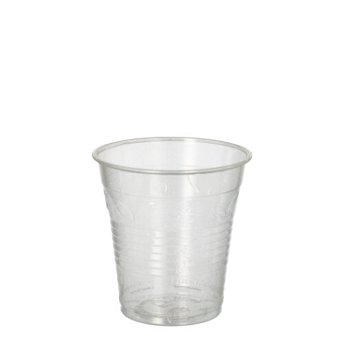 Papstar 30x 100 Kaltgetränkebecher, PLA "pure" 0,15 l Ø 7,08 cm · 7,29 cm glasklar