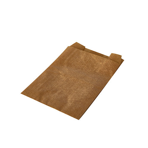Papstar 1.000x Wrap-Tüten, Kraftpapier, Braun, 11x8x4cm