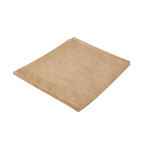 Papstar 1.000x Hamburger-Tüten, Pergament-Ersatz, Braun, 16x18cm