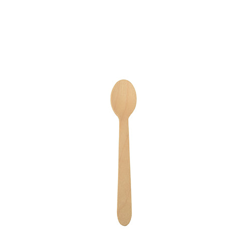 Papstar 150 Kaffeelöffel, Material: Holz, Serie: Pure, Länge: 11 cm