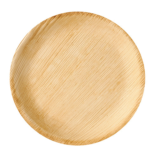 Papstar 10x 6 Teller, Palmblatt "pure" rund Ø 23 cm · 2,5 cm