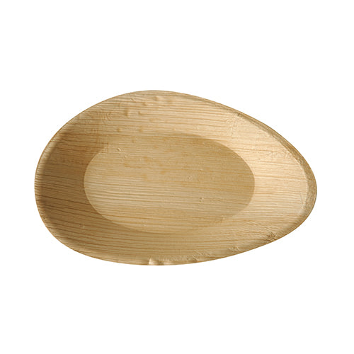 Papstar 20x 6 Teller, Palmblatt "pure" oval 26 cm x 17 cm x 2,5 cm