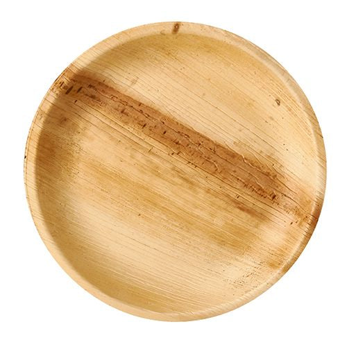 Papstar 1x 25 Teller, Palmblatt "pure" rund Ø 23 cm · 2,5 cm