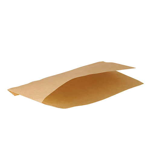 Papstar 1.000x Hot Dog-Tüten, Pergament-Ersatz, Serie: PURE, Braun, 18x11cm