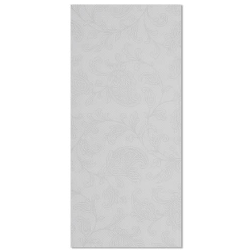Papstar 250 Servietten "ROYAL Collection" 1/8-Falz 48 cm x 48 cm weiss "Ornaments"
