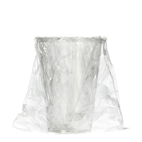 Papstar 30x 50 Kaltgetränkebecher, PLA "pure" 0,2 l Ø 7,03 cm · 9,7 cm glasklar einzeln gehüllt