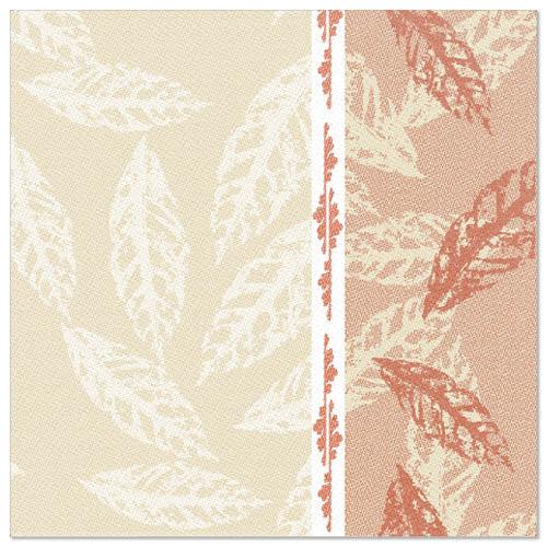 Papstar 250 Servietten "ROYAL Collection" 1/4-Falz 40 cm x 40 cm beige "Autumn"