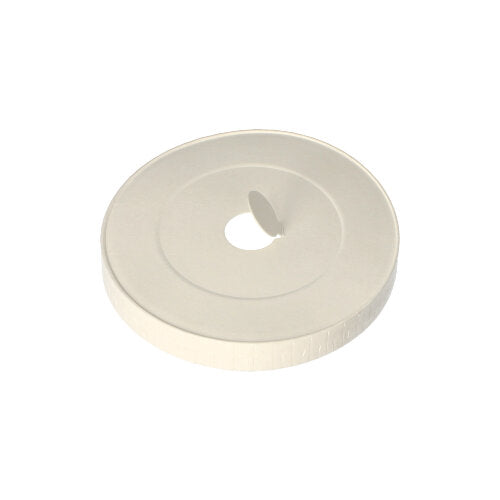 Papstar 10x 50 Deckel für Trinkbecher, Pappe rund Ø 8 cm weiss