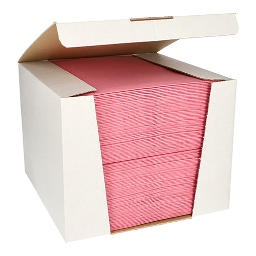 Papstar 100 Servietten "ROYAL Collection" 1/4-Falz 40 cm x 40 cm rosa