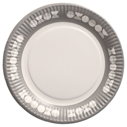 Papstar 200 Teller "Pastilles", Material: Pappe, Durchmesser: 23cm
