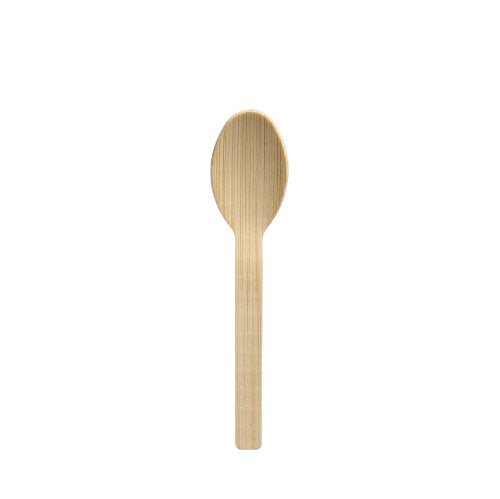 Papstar 20x 50 Kaffeelöffel, Bambus "pure" 11 cm