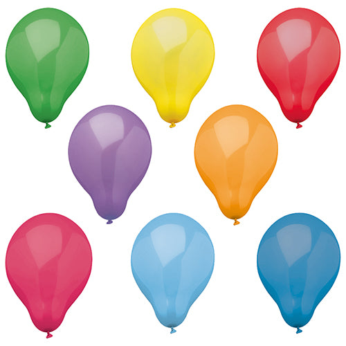 Papstar 5x 16 Luftballons Ø 25 cm farbig sortiert