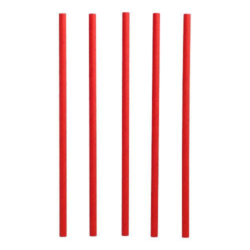 Papstar 6.750 Shake-Halme, Material: Papier, Farbe: rot, Abmessungen: Ø 8mm · 25cm
