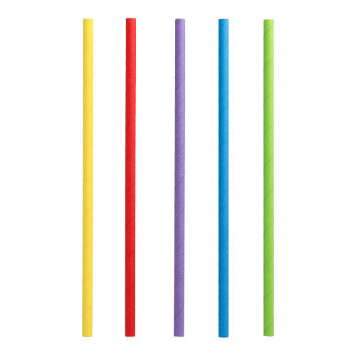 Papstar 6.750 Shake-Halme, Material: Papier, farbig, Abmessungen: Ø 8mm · 25cm