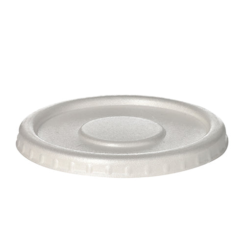Papstar 12x 50 Deckel für Allzweckbecher, XPS "To Go" rund Ø 13 cm · 1,1 cm weiss