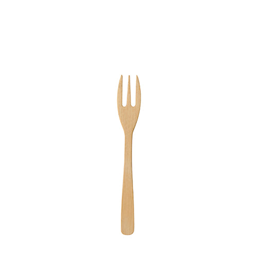 Papstar 1000 Fingerfood - Gabeln, Material: Bambus: Serie: Pure, Länge: 9,5 cm