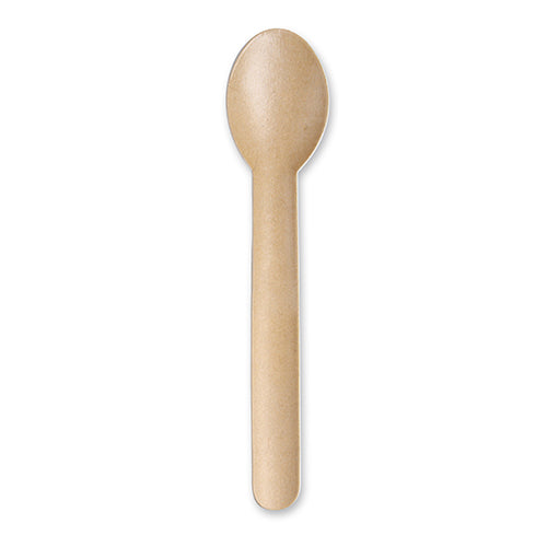 Papstar 120 Löffel natur, Material: Papier, Serie: Pure, Länge: 15,5cm