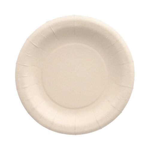 Papstar 500 Teller, Material: Agrarreste, Farbe: weiß, Durchmesser: 18cm