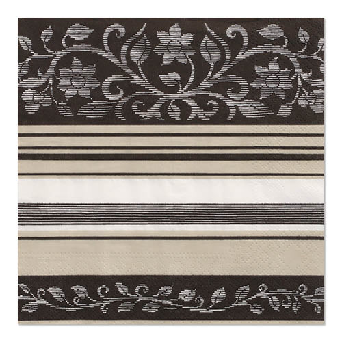 Papstar 10x 20 Servietten, 3-lagig 1/4-Falz 33 cm x 33 cm "Classic Lush"