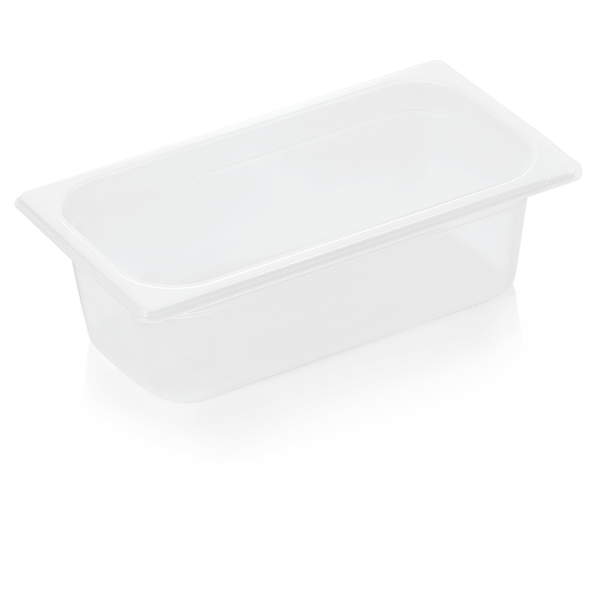 WAS Germany GN Behälter (GN1/3), Polypropylen, Weiß, Serie: GN 89, inkl. Skalierung, Inhalt: 3,5L (8913100)