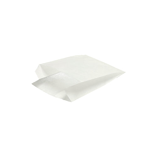 Papstar 1.000x Wrap-Tüten. Kraftpapier, Weiß, 11x8x4cm